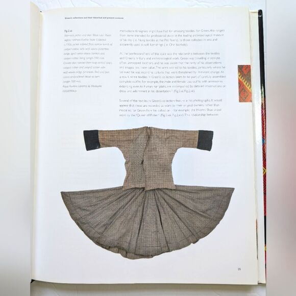 Textiles from Burma Hardcover Book James Henry Green Connection - Picture 9 of 12